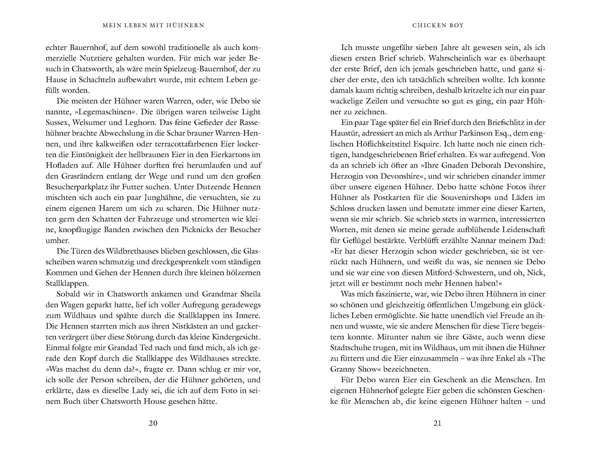Bild: 9783989620742 | Mein Leben mit Hühnern | Arthur Parkinson | Taschenbuch | 272 S.