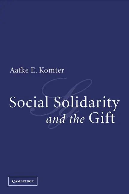 Cover: 9780521600842 | Social Solidarity and the Gift | Aafke E. Komter | Taschenbuch | 2015