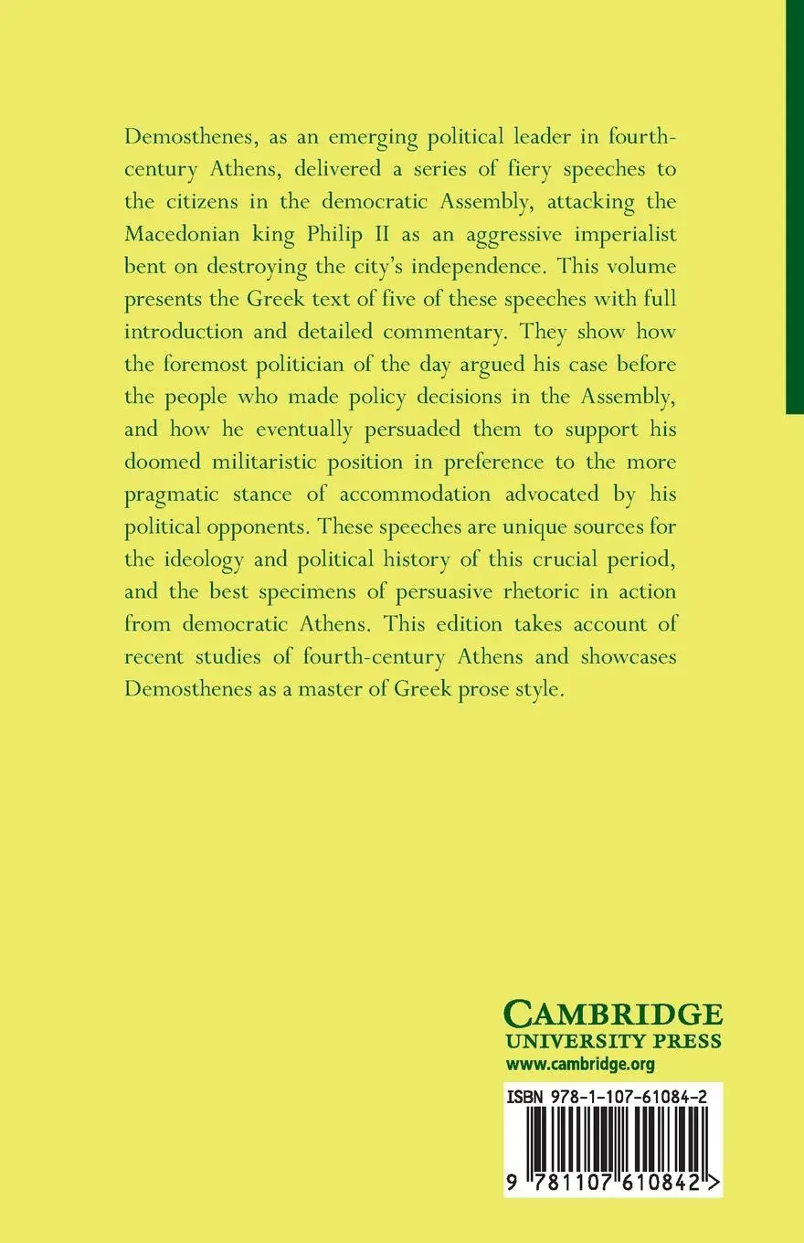 Rückseite: 9781107610842 | Demosthenes | Selected Political Speeches | Judson Herrman | Buch
