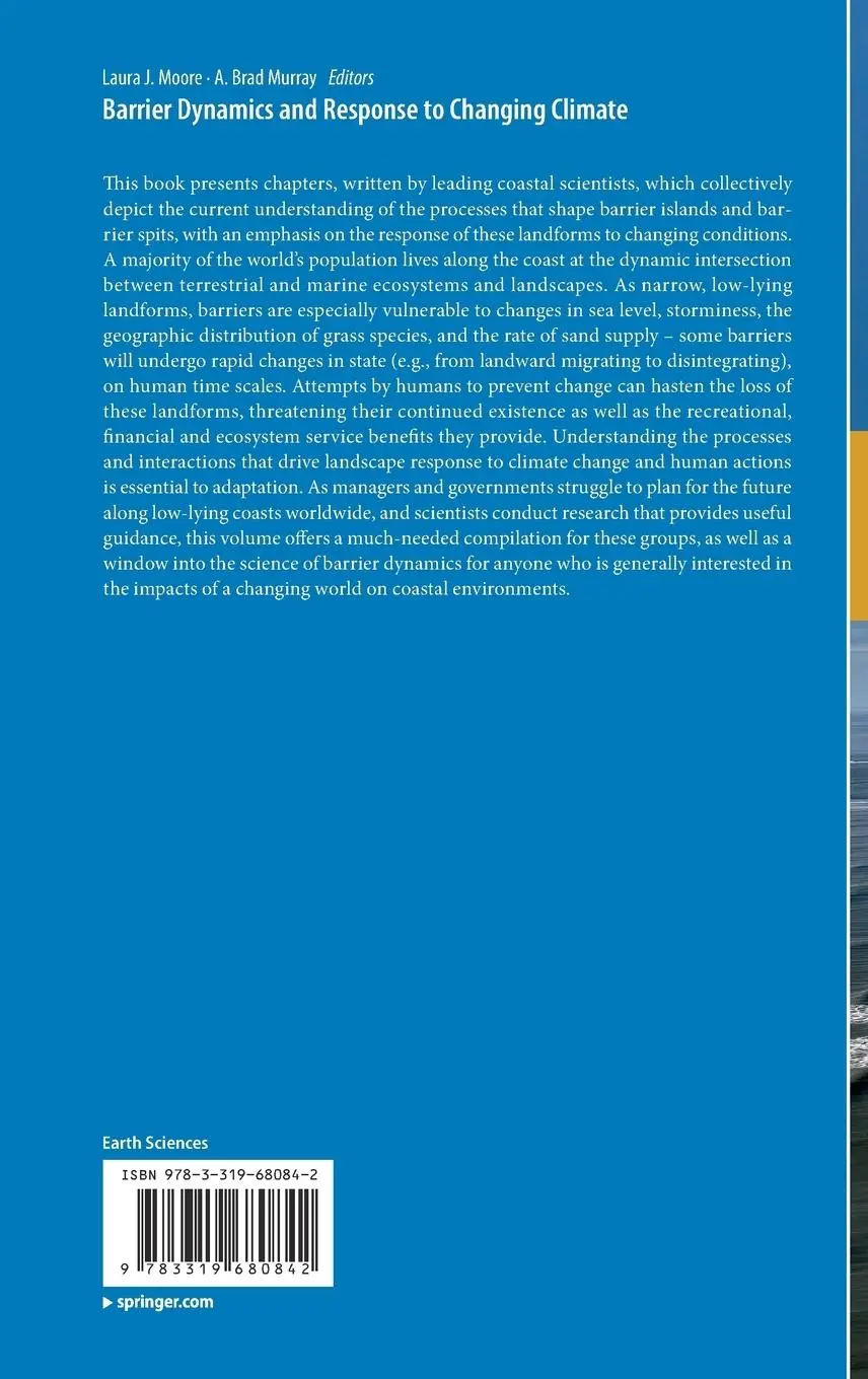 Rückseite: 9783319680842 | Barrier Dynamics and Response to Changing Climate | Murray (u. a.)
