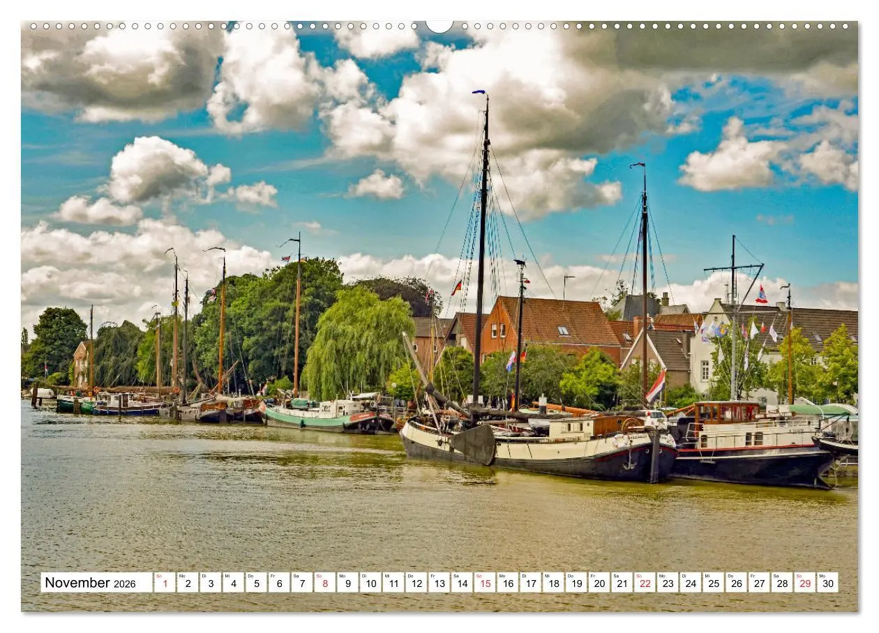 Bild: 9783457670842 | Leer - Perle Ostfrieslands (hochwertiger Premium Wandkalender 2026...