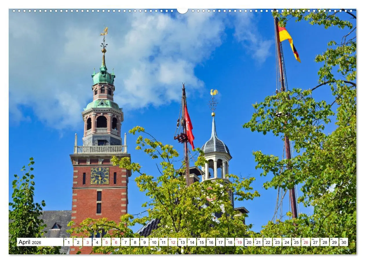 Bild: 9783457670842 | Leer - Perle Ostfrieslands (hochwertiger Premium Wandkalender 2026...