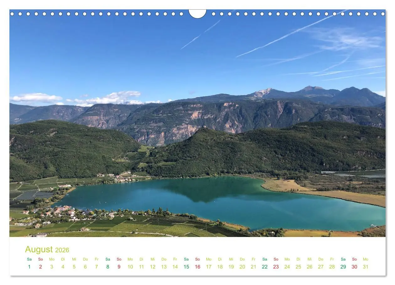 Bild: 9783457740842 | Der Kalterer See - Schönheit in Südtirols Süden (Wandkalender 2026...