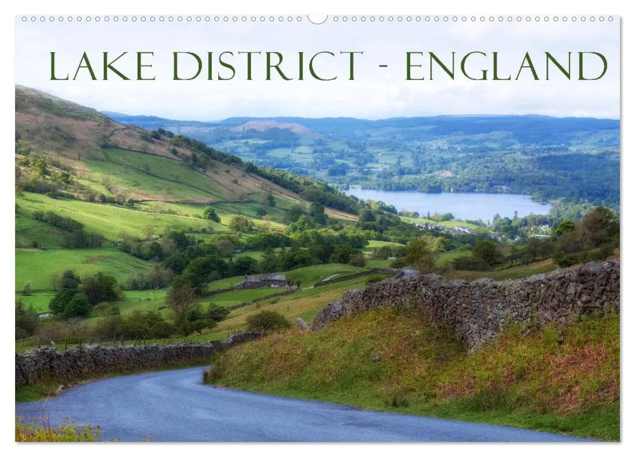 Cover: 9783457810842 | Lake District England (Wandkalender 2026 DIN A2 quer), CALVENDO...