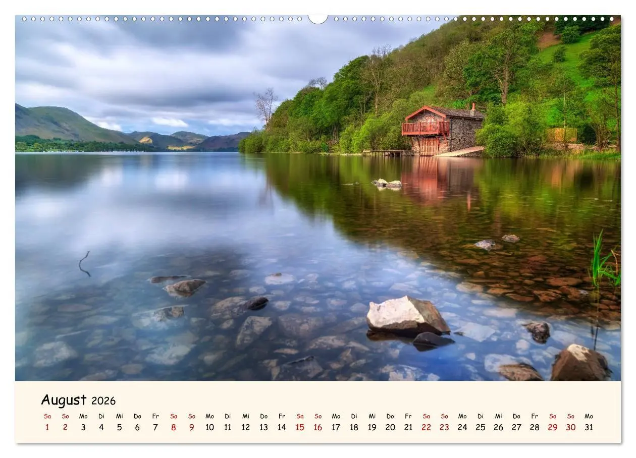 Bild: 9783457810842 | Lake District England (Wandkalender 2026 DIN A2 quer), CALVENDO...