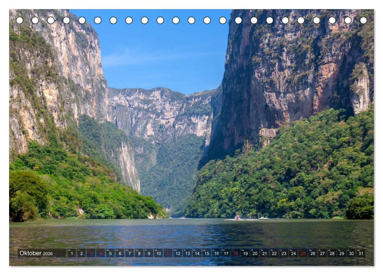 Bild: 9783516070842 | Mexiko, eine Fotoreise (Tischkalender 2026 DIN A5 quer), CALVENDO...