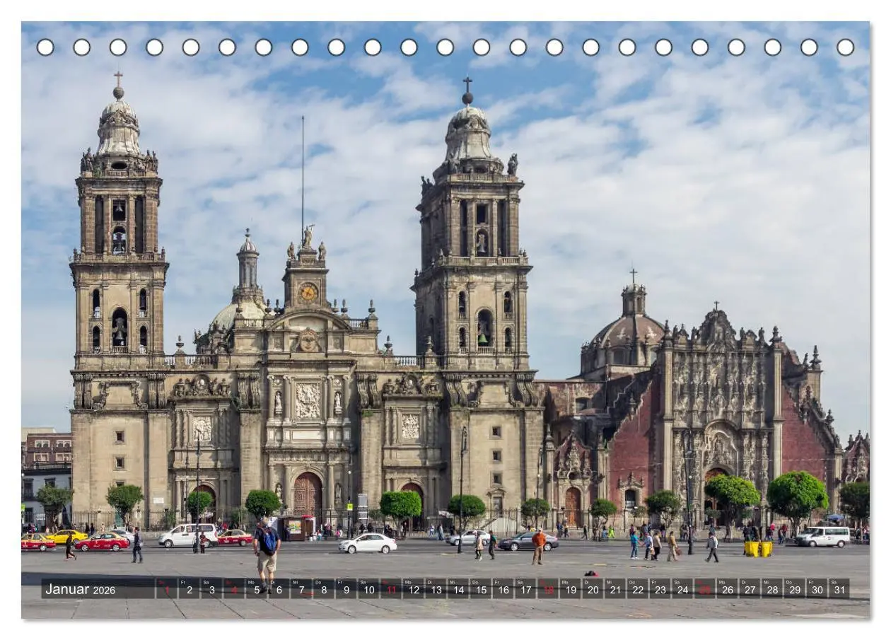 Bild: 9783516070842 | Mexiko, eine Fotoreise (Tischkalender 2026 DIN A5 quer), CALVENDO...