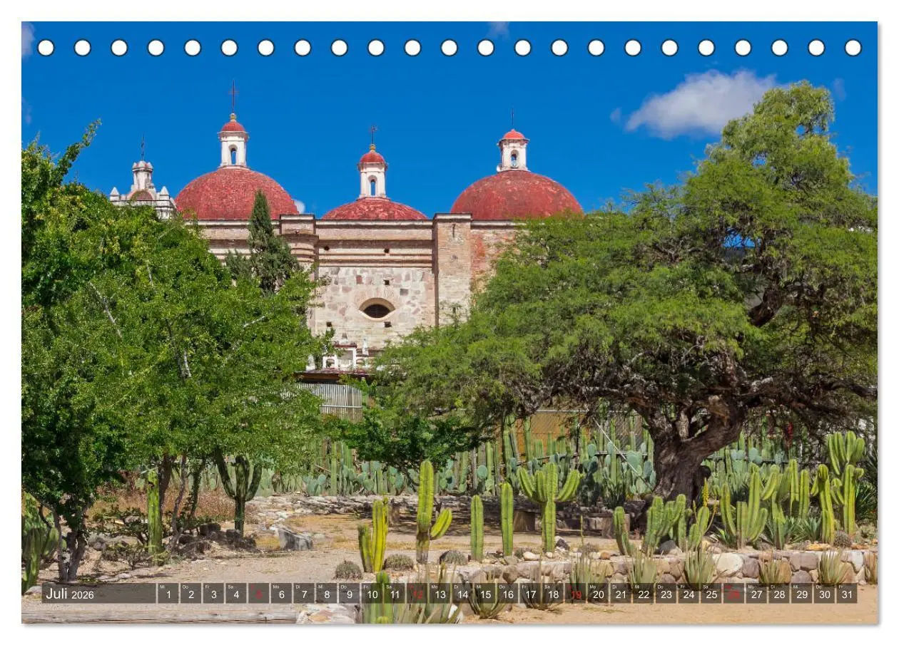 Bild: 9783516070842 | Mexiko, eine Fotoreise (Tischkalender 2026 DIN A5 quer), CALVENDO...