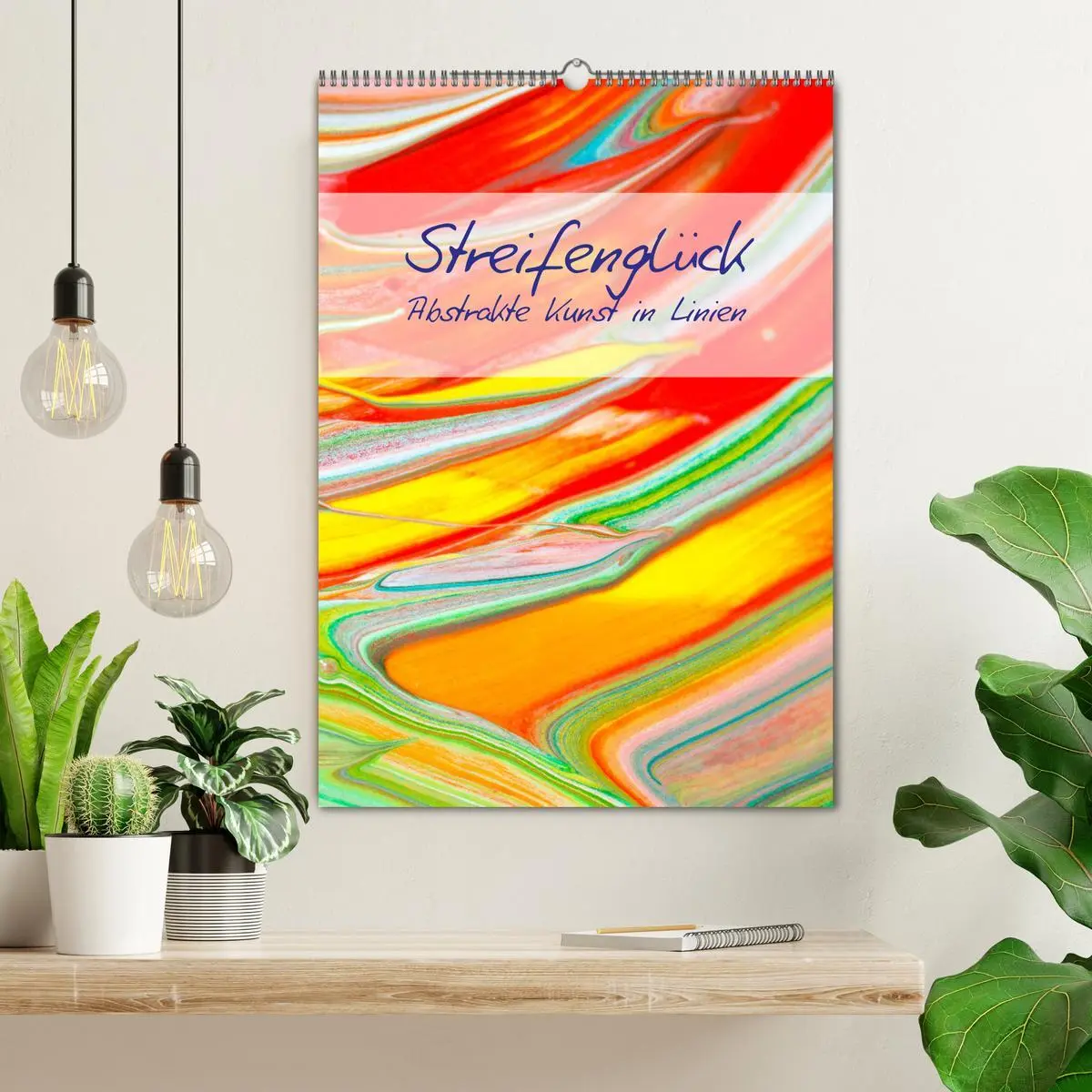 Bild: 9783516380842 | Streifenglück (Wandkalender 2026 DIN A2 hoch), CALVENDO Monatskalender