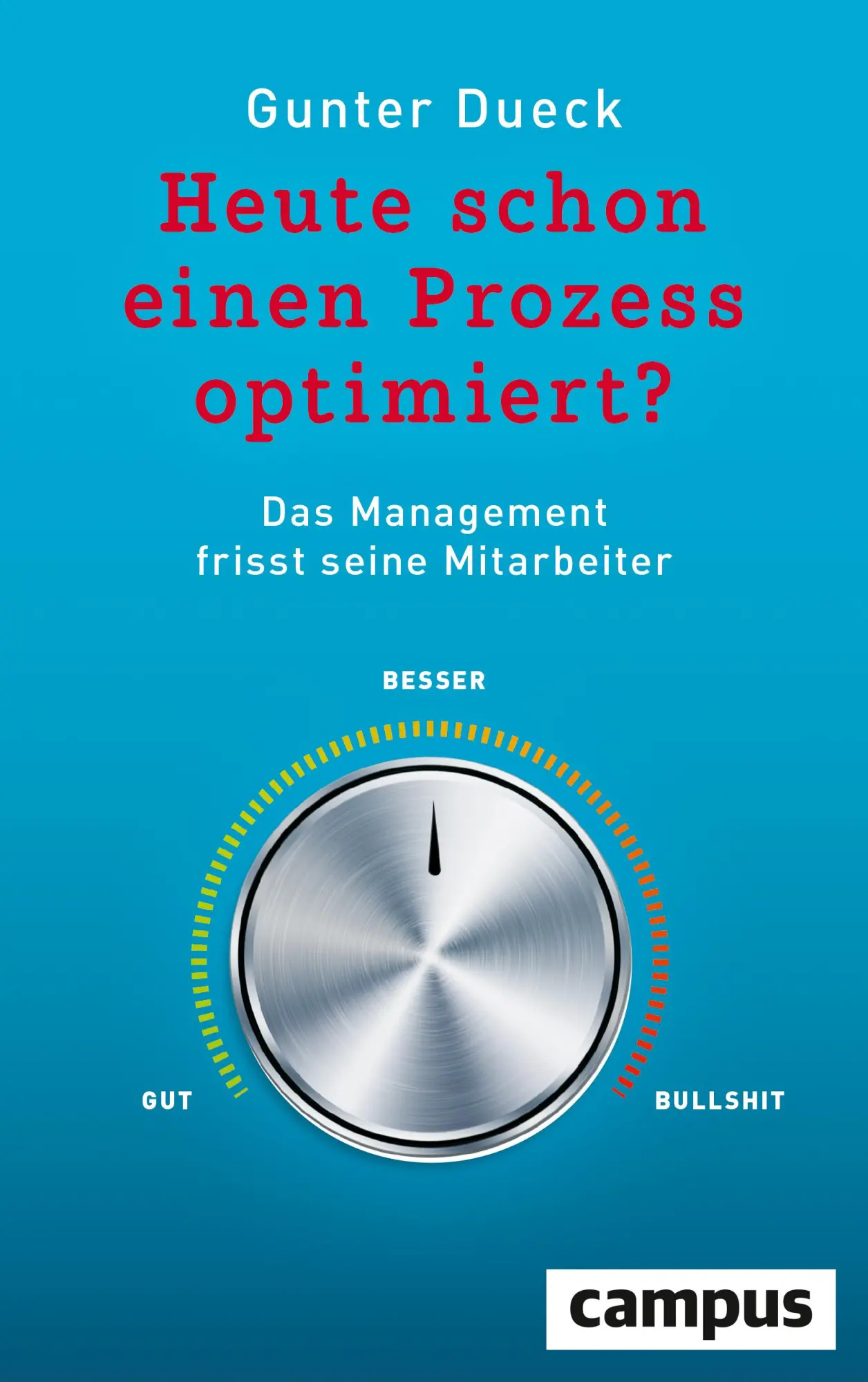 Cover: 9783593510842 | Heute schon einen Prozess optimiert? | Gunter Dueck | Buch | 328 S.