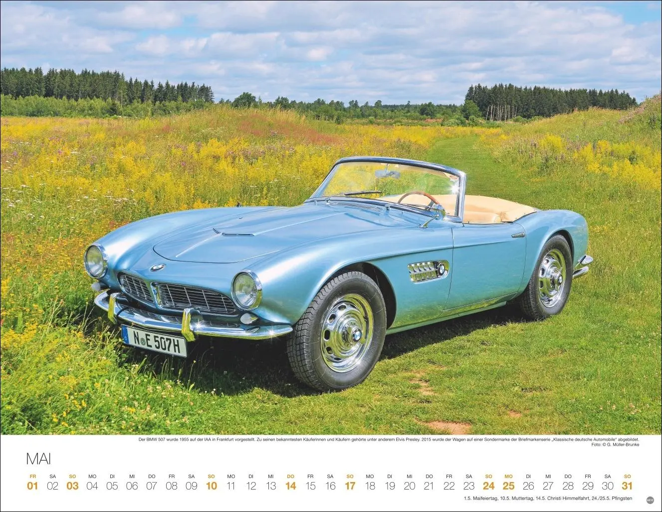 Bild: 9783756410842 | Legendäre Autos Posterkalender 2026 | Heye | Kalender | Spiralbindung