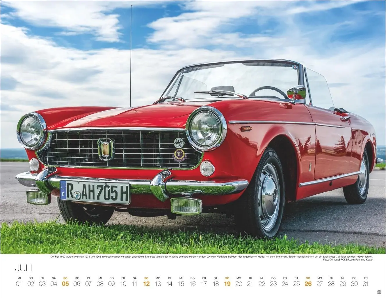 Bild: 9783756410842 | Legendäre Autos Posterkalender 2026 | Heye | Kalender | Spiralbindung