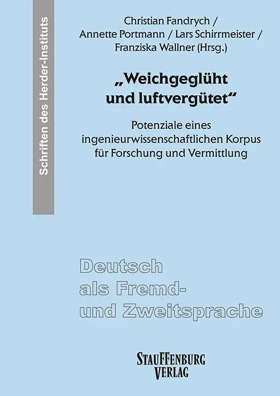 Cover: 9783958090842 | "Weichgeglüht und luftvergütet" | Christian Fandrych (u. a.) | Buch