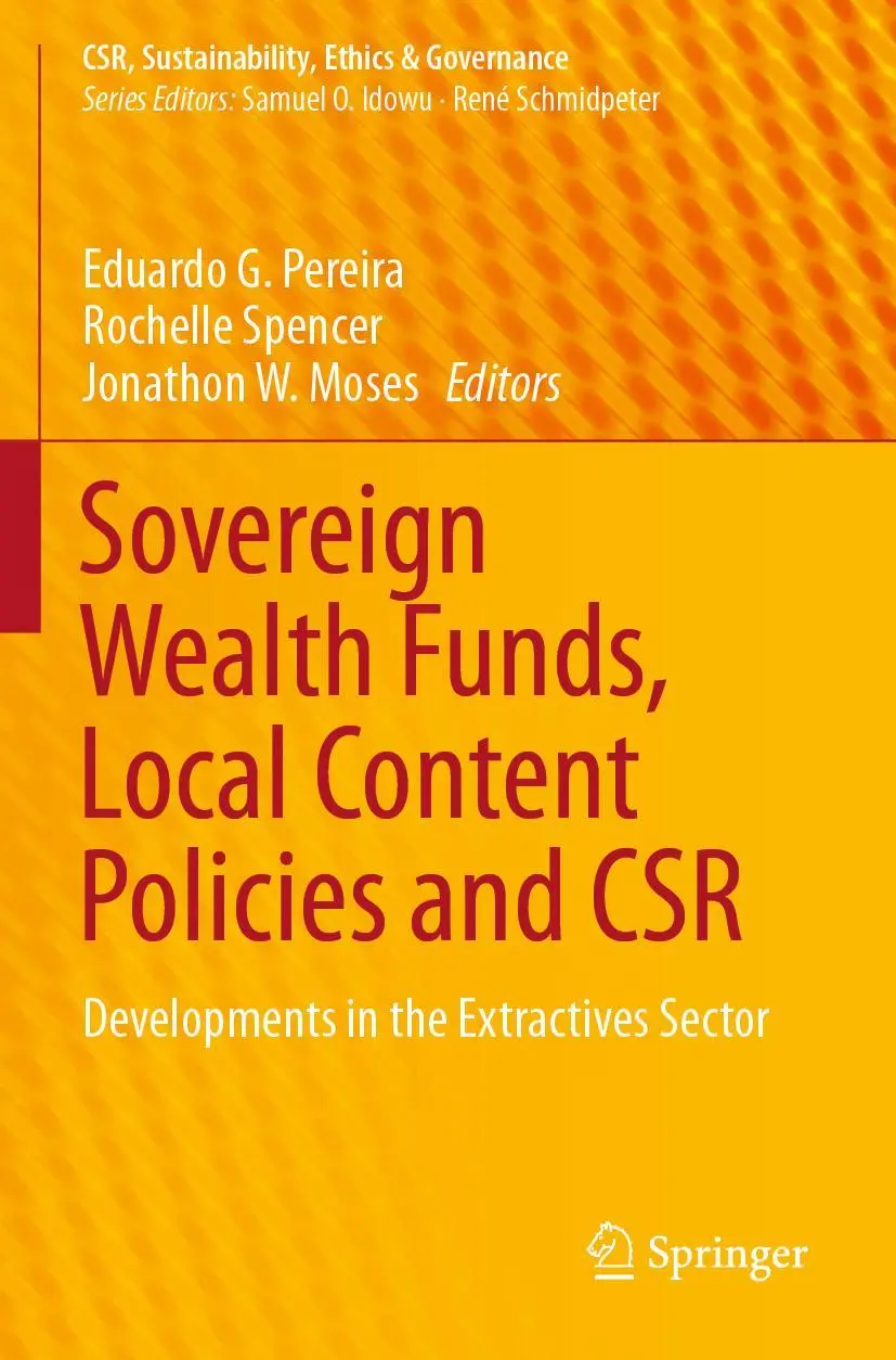 Cover: 9783030560942 | Sovereign Wealth Funds, Local Content Policies and CSR | Taschenbuch