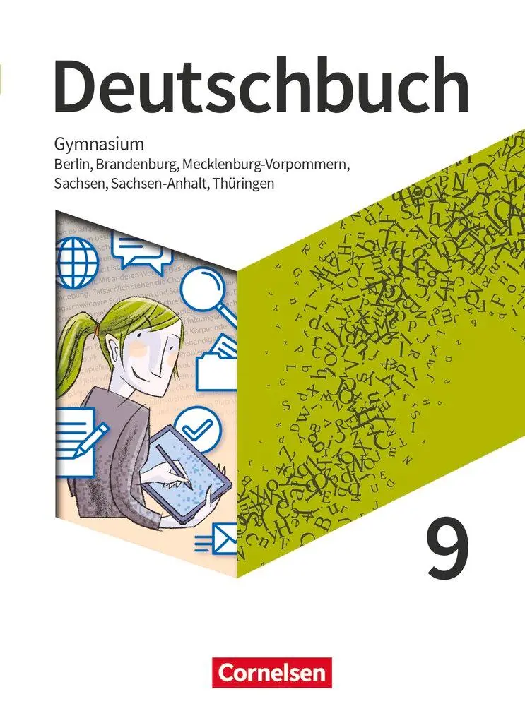 Cover: 9783062000942 | Deutschbuch Gymnasium 9. Schuljahr - Berlin, Brandenburg,...