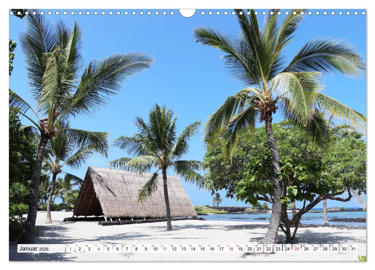 Bild: 9783457730942 | Hawaii the Aloha State (Wandkalender 2026 DIN A3 quer), CALVENDO...