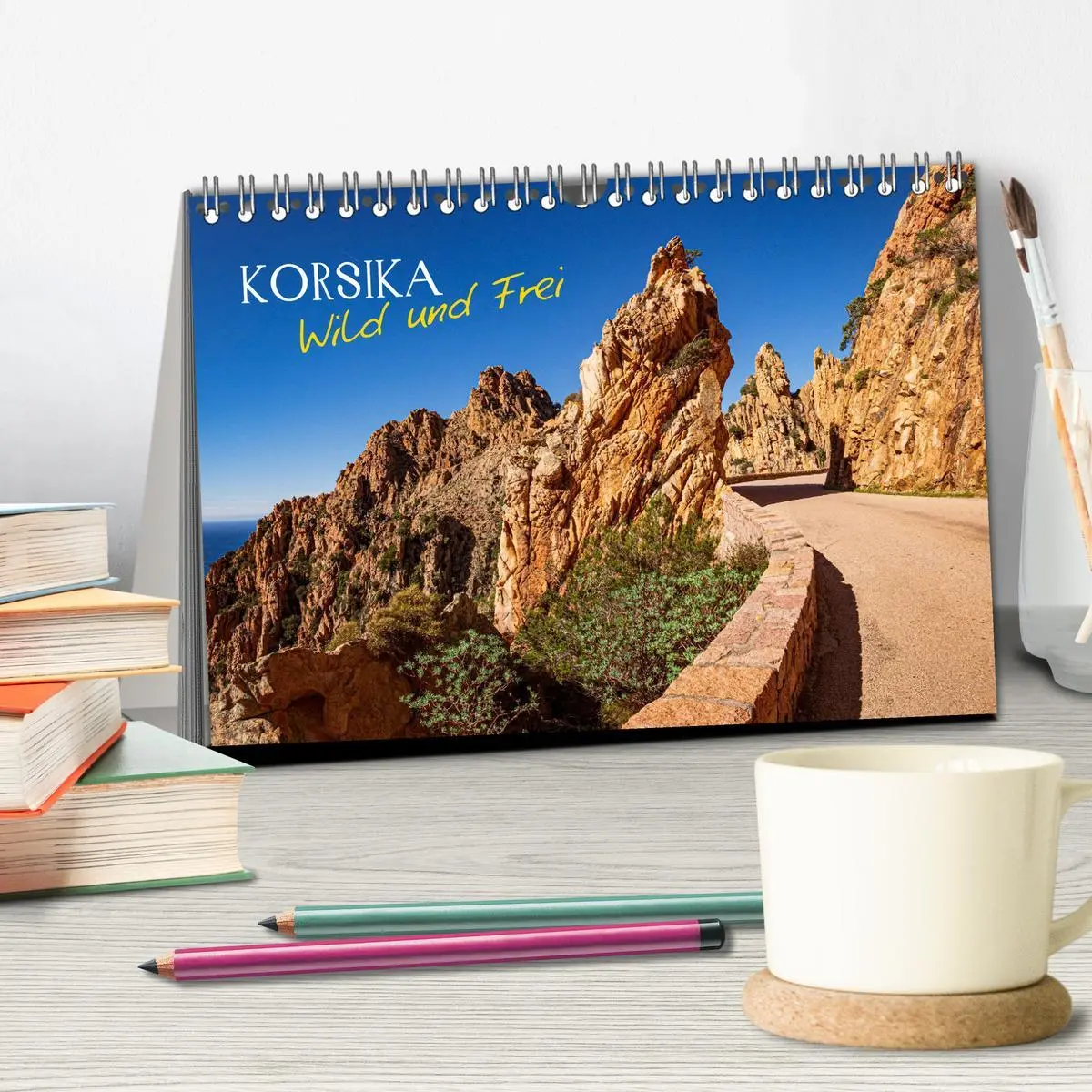 Bild: 9783457800942 | Korsika Wild und Frei (Tischkalender 2026 DIN A5 quer), CALVENDO...