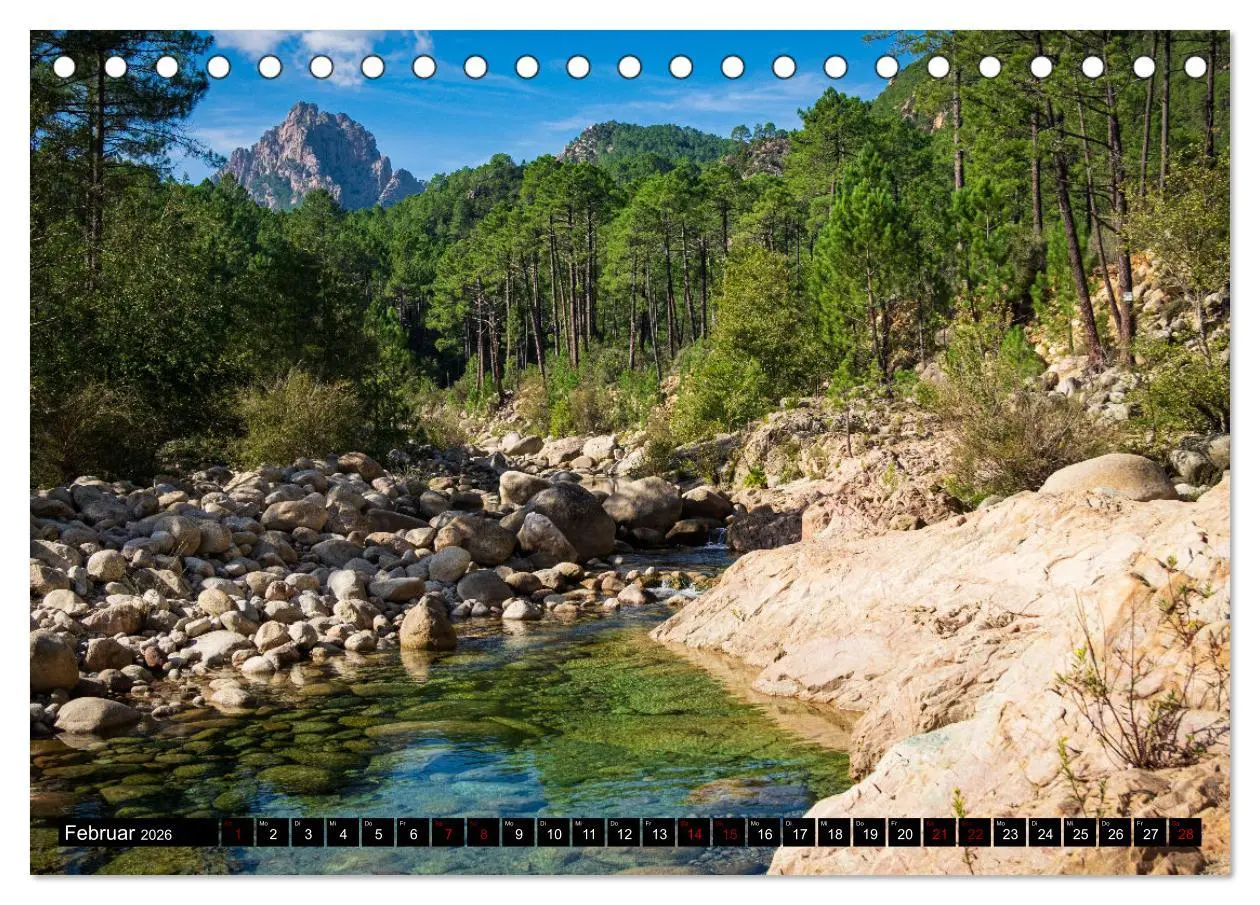 Bild: 9783457800942 | Korsika Wild und Frei (Tischkalender 2026 DIN A5 quer), CALVENDO...