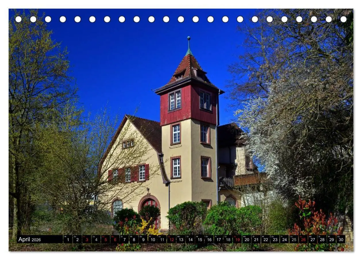 Bild: 9783516060942 | Emmendingen (Tischkalender 2026 DIN A5 quer), CALVENDO Monatskalender
