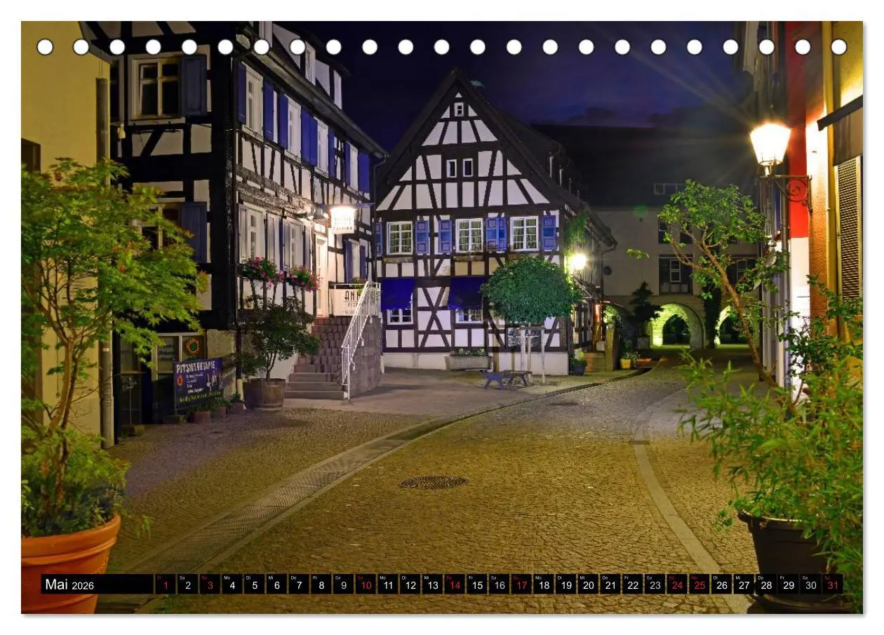 Bild: 9783516060942 | Emmendingen (Tischkalender 2026 DIN A5 quer), CALVENDO Monatskalender