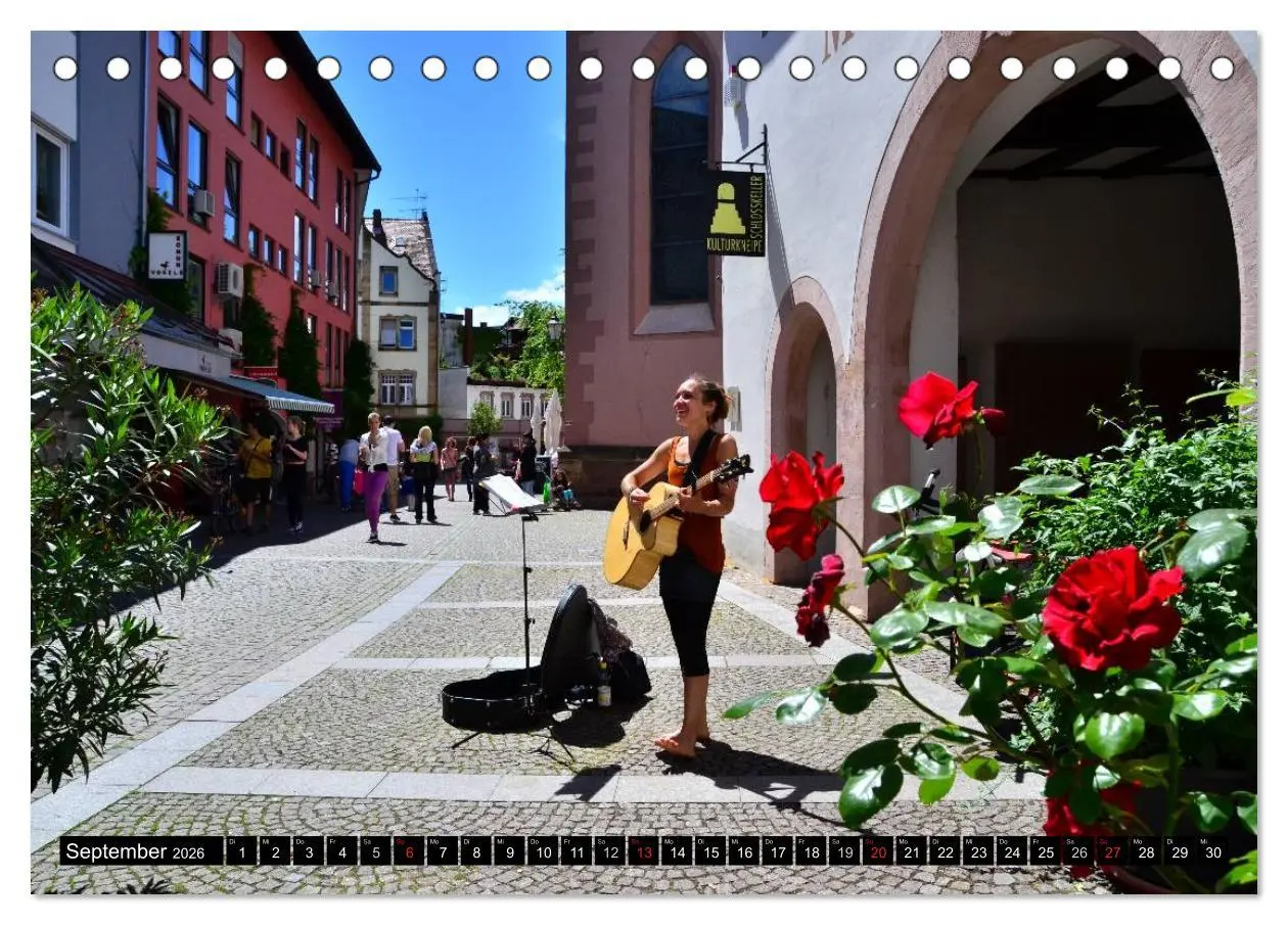 Bild: 9783516060942 | Emmendingen (Tischkalender 2026 DIN A5 quer), CALVENDO Monatskalender