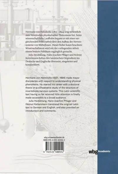 Rückseite: 9783534400942 | De fabrica systematis nervosi evertebratorum | Julia Heideklang | Buch
