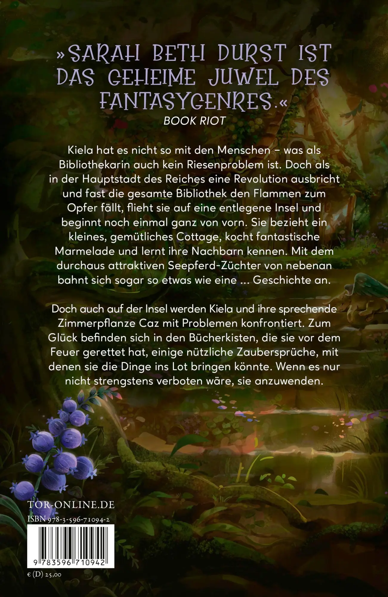 Rückseite: 9783596710942 | Spellshop | Sarah Beth Durst | Buch | 496 S. | Deutsch | 2024