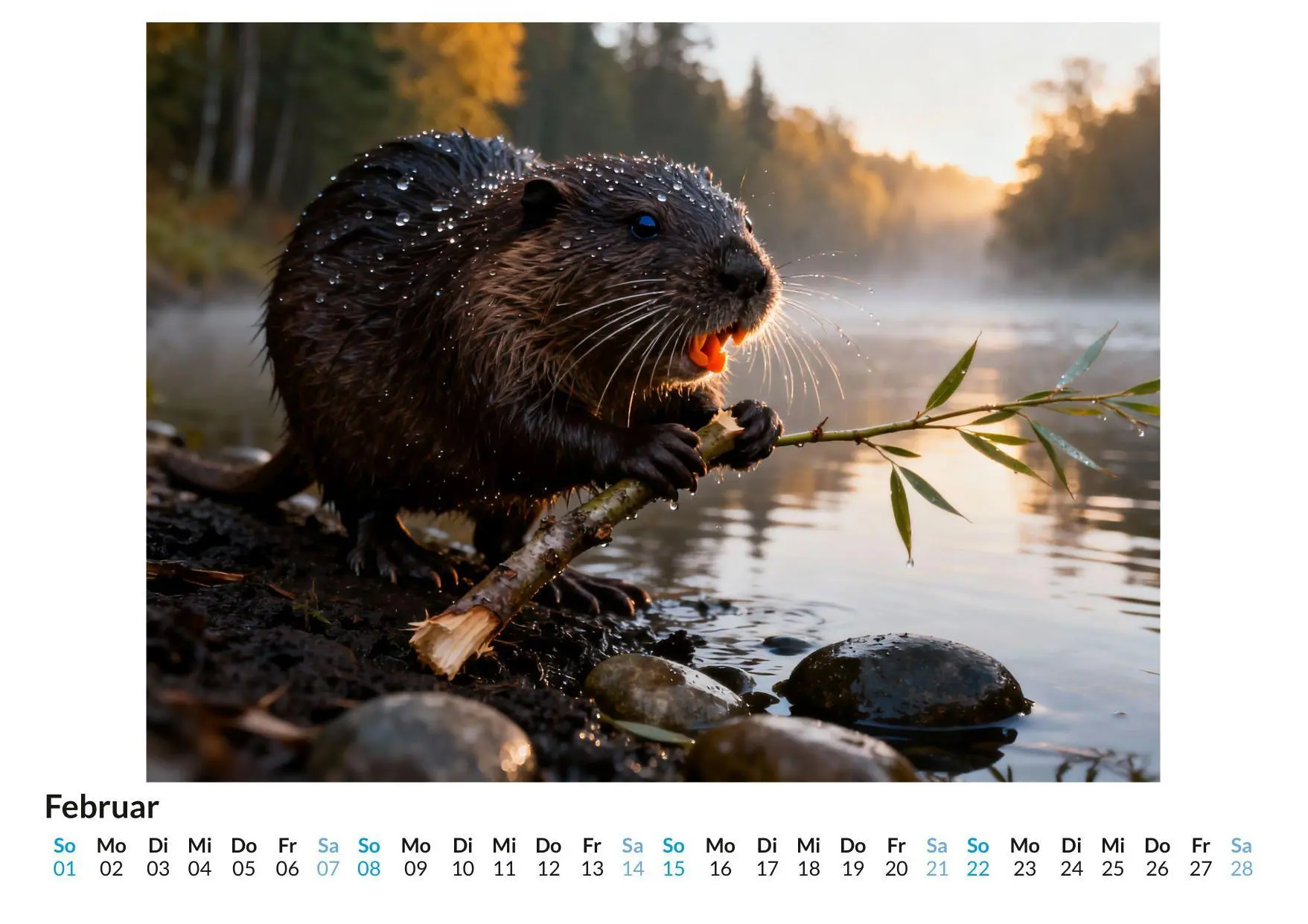 Bild: 9783695330942 | Biber | Tim Meier | Kalender | Deutsch | 2026 | FlipFlop