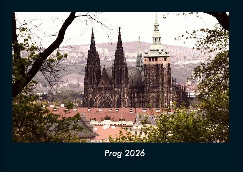 Cover: 9783695400942 | Prag 2026 Fotokalender DIN A4 | Tobias Becker | Kalender | Deutsch