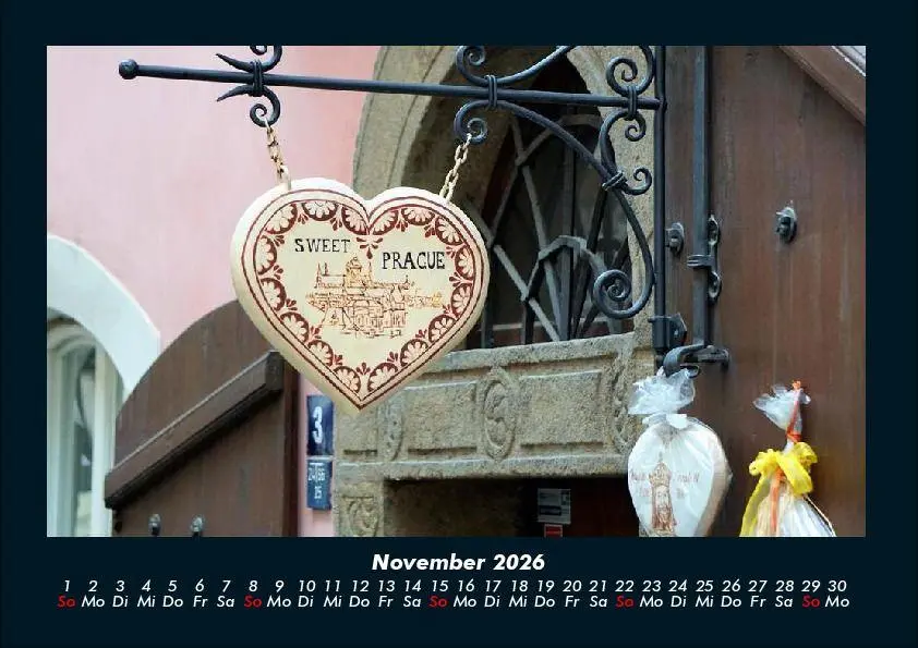 Bild: 9783695400942 | Prag 2026 Fotokalender DIN A4 | Tobias Becker | Kalender | Deutsch