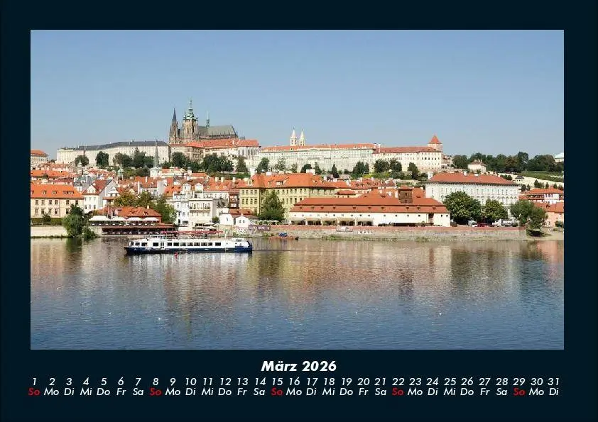Bild: 9783695400942 | Prag 2026 Fotokalender DIN A4 | Tobias Becker | Kalender | Deutsch