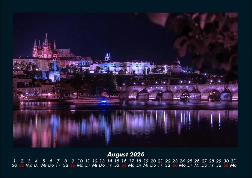 Bild: 9783695400942 | Prag 2026 Fotokalender DIN A4 | Tobias Becker | Kalender | Deutsch