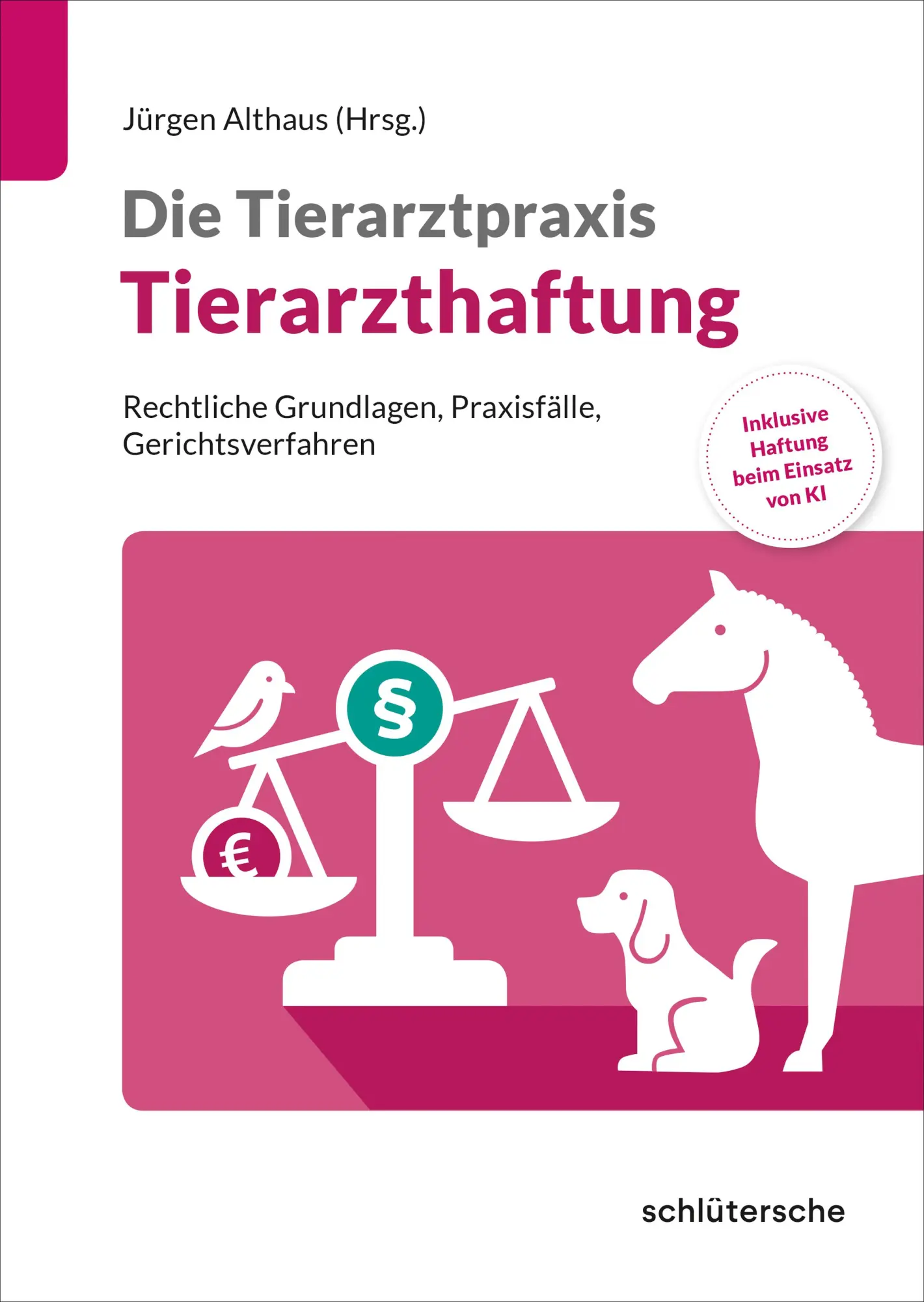 Cover: 9783842600942 | Die Tierarztpraxis: Tierarzthaftung | Jürgen Althaus | Buch | 184 S.