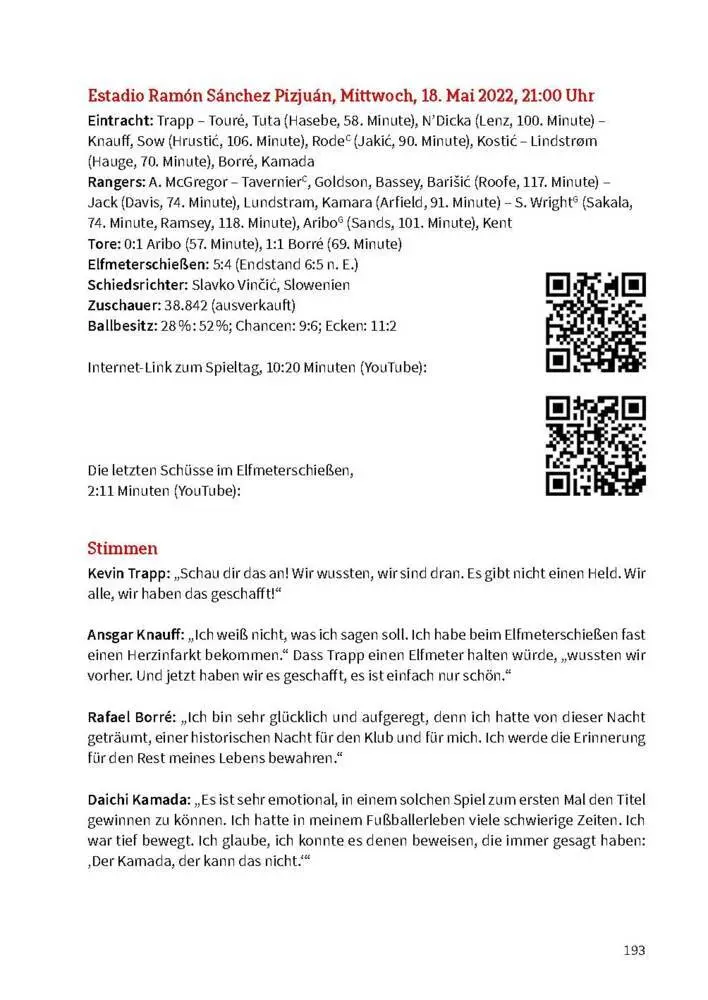 Bild: 9783964230942 | Die Eintracht - La Bestia Blanca | Jörg Heinisch | Taschenbuch | 2022