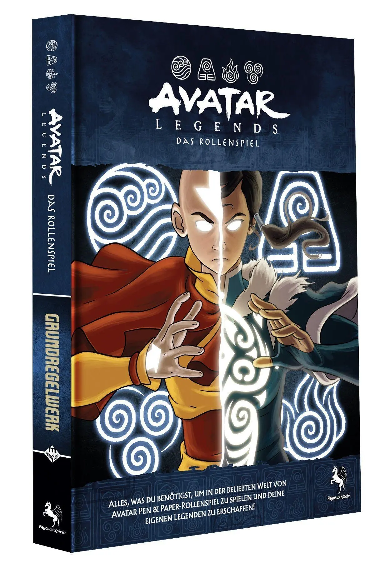 Cover: 9783969280942 | Avatar Legends - Das Rollenspiel: Grundregelwerk (Hardcover) | Biswas