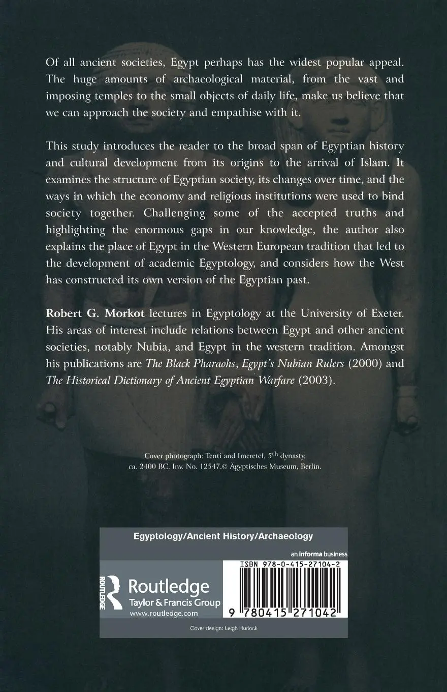Rückseite: 9780415271042 | The Egyptians | An Introduction | Robert Morkot | Taschenbuch | 2005