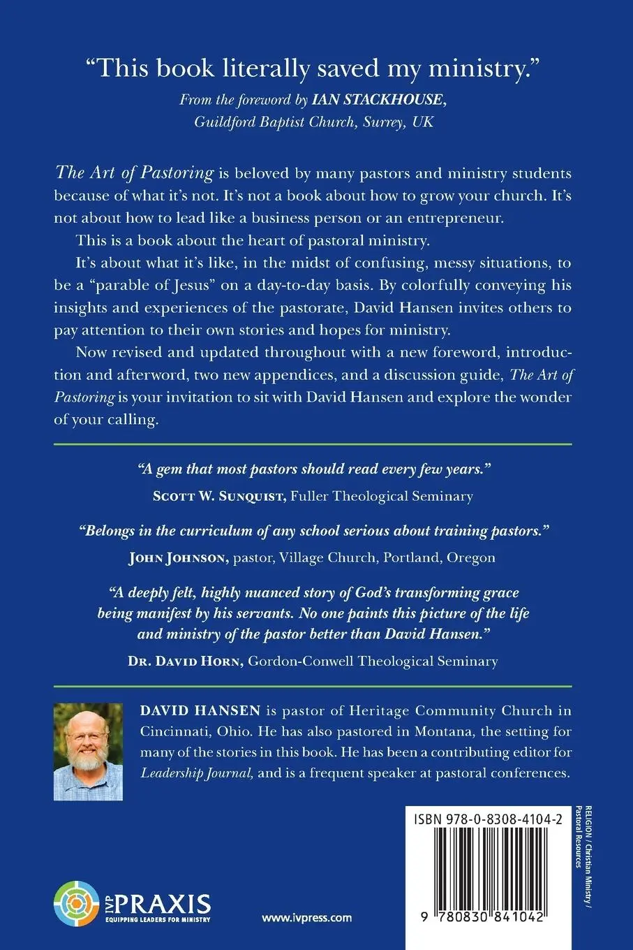 Rückseite: 9780830841042 | The Art of Pastoring | Ministry Without All the Answers | David Hansen