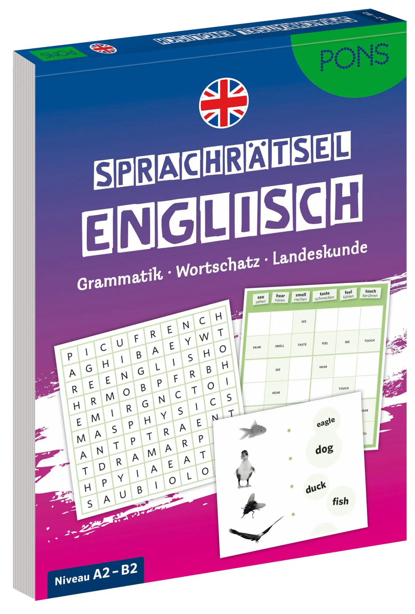 Cover: 9783125661042 | PONS Sprachrätsel Englisch | Taschenbuch | PONS Sprachrätsel | 176 S.