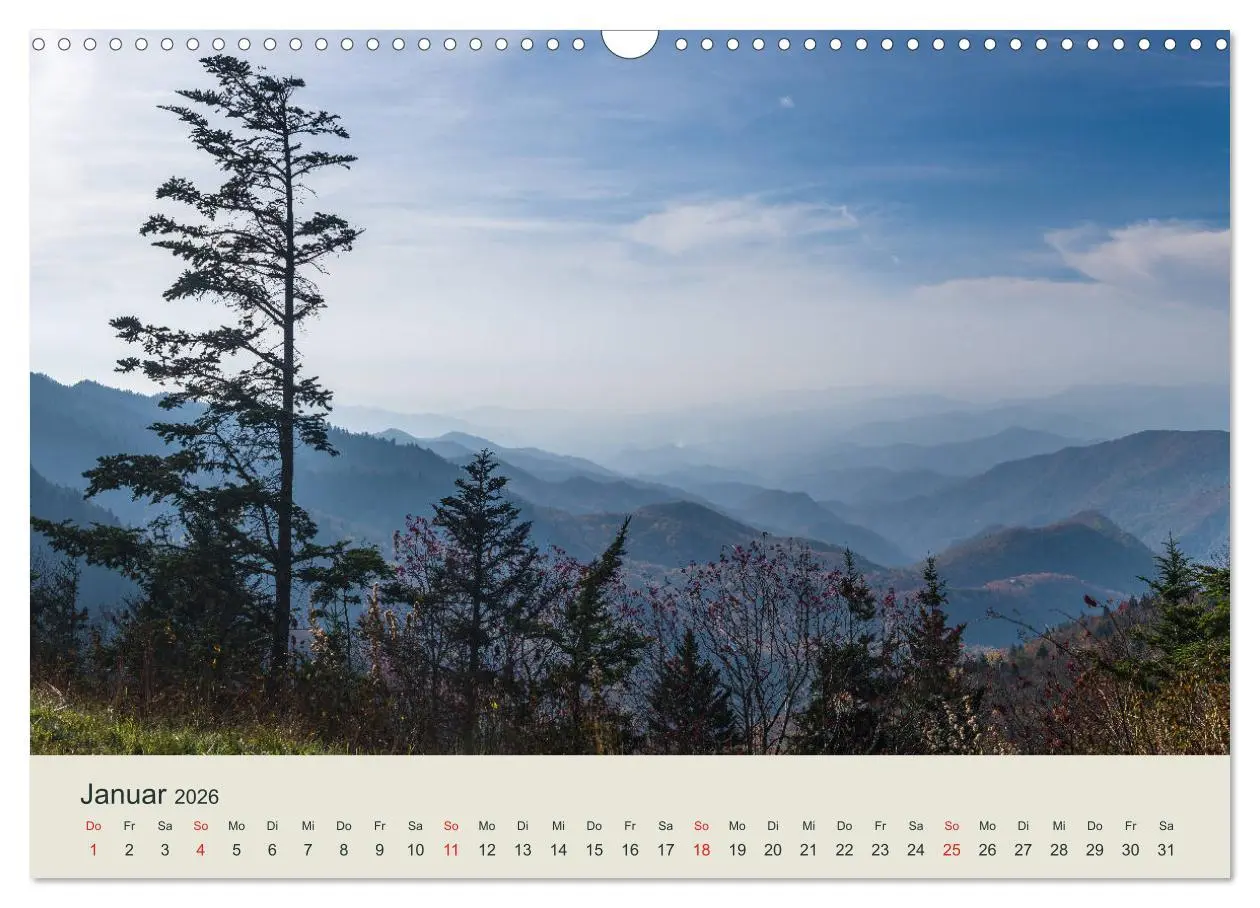 Bild: 9783457861042 | Appalachen - Süd (Wandkalender 2026 DIN A3 quer), CALVENDO...