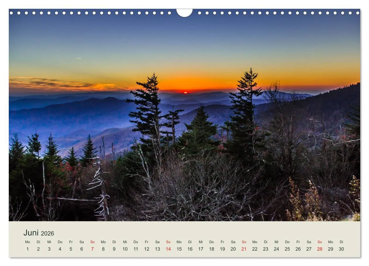 Bild: 9783457861042 | Appalachen - Süd (Wandkalender 2026 DIN A3 quer), CALVENDO...