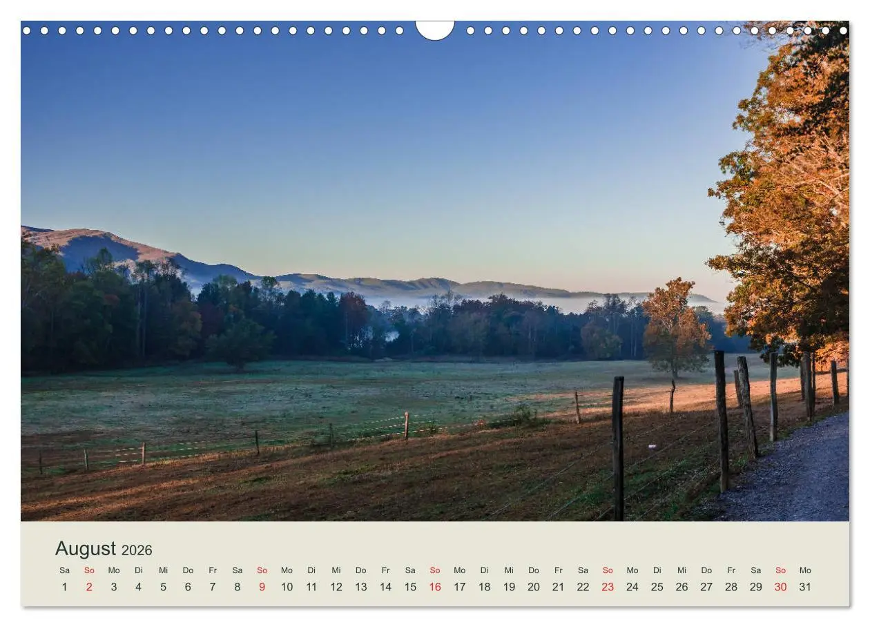 Bild: 9783457861042 | Appalachen - Süd (Wandkalender 2026 DIN A3 quer), CALVENDO...