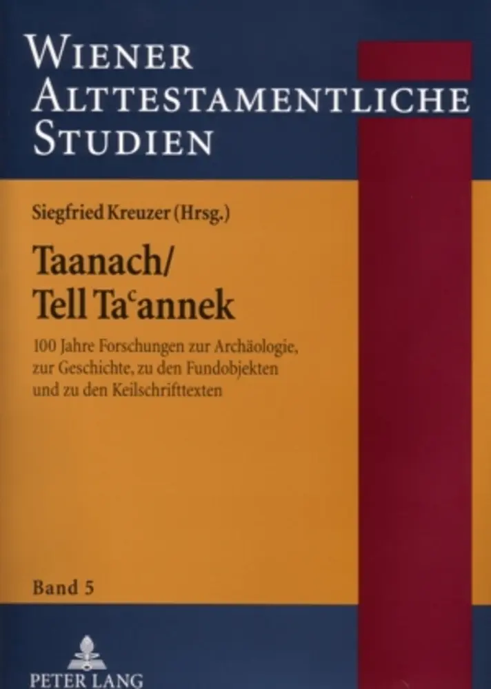 Cover: 9783631551042 | Taanach/Tell Taannek | Siegfried Kreuzer | Taschenbuch | Deutsch