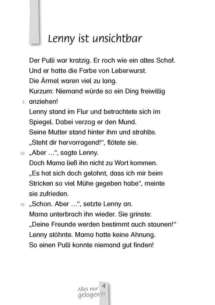 Bild: 9783834671042 | Alles nur gelogen?! - Lesestufe 2 | Petra Bartoli Y Eckert | Buch