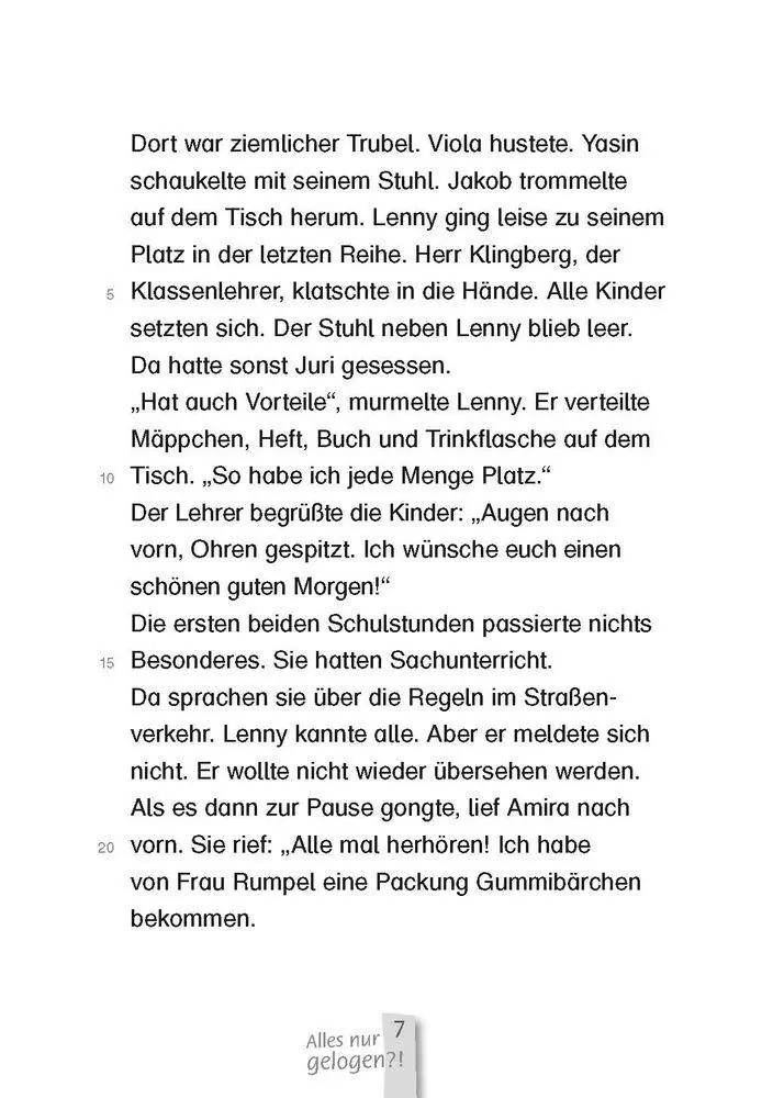 Bild: 9783834671042 | Alles nur gelogen?! - Lesestufe 2 | Petra Bartoli Y Eckert | Buch