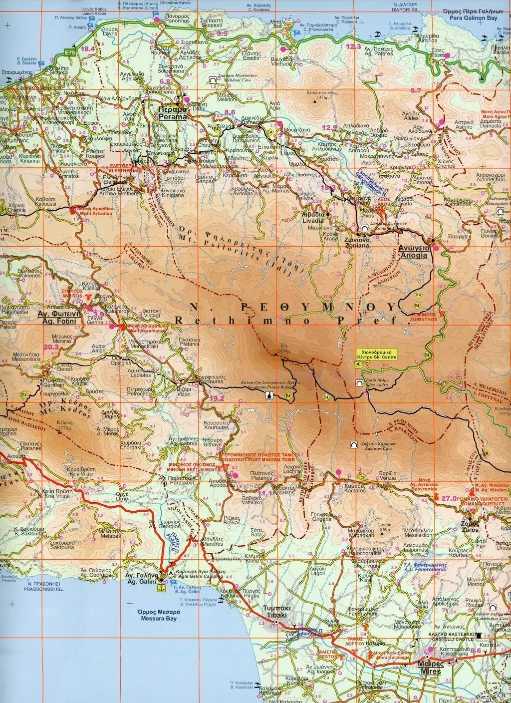 Bild: 9786185211042 | Crete / Kreta 1 : 150 000 | (Land-)Karte | Road Edition | Englisch