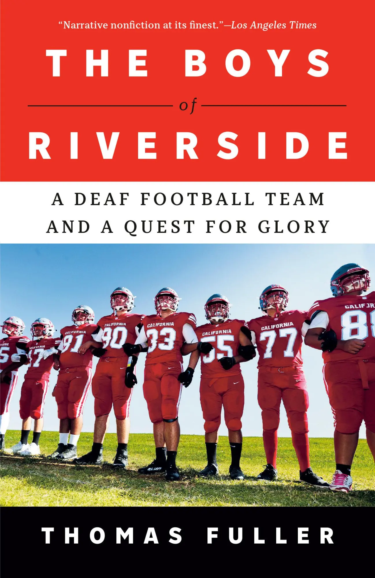 Cover: 9780593471142 | The Boys of Riverside | A Deaf Football Team and a Quest for Glory