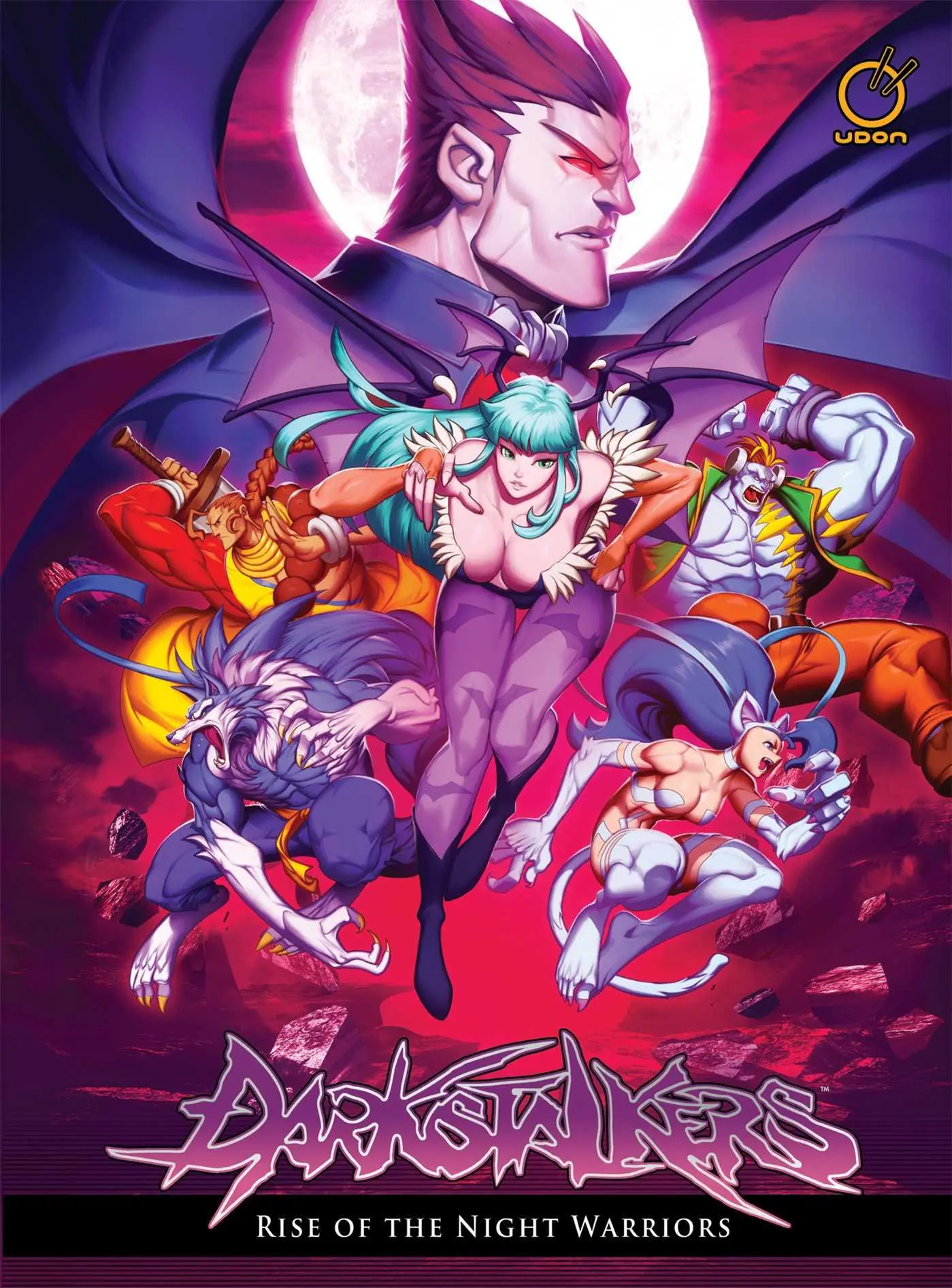 Cover: 9781772941142 | Darkstalkers: Rise of the Night Warriors (Hardcover) | Ken Siu-Chong