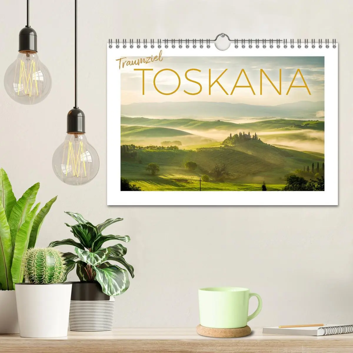 Bild: 9783457541142 | Traumziel Toskana (Wandkalender 2026 DIN A4 quer), CALVENDO...