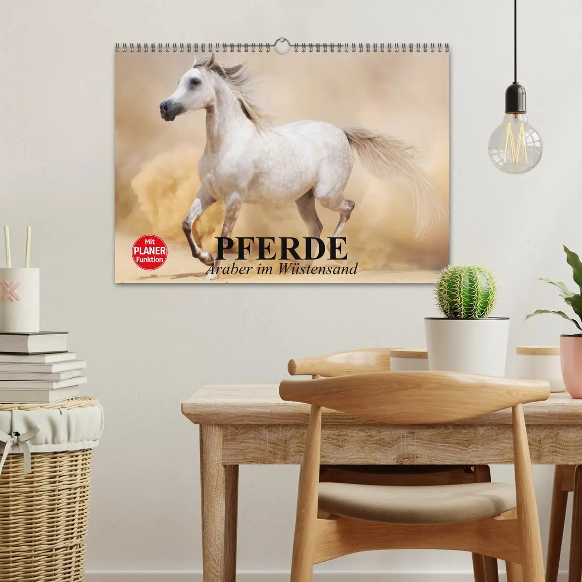 Bild: 9783516011142 | Pferde. Araber im Wüstensand (Wandkalender 2026 DIN A3 quer),...