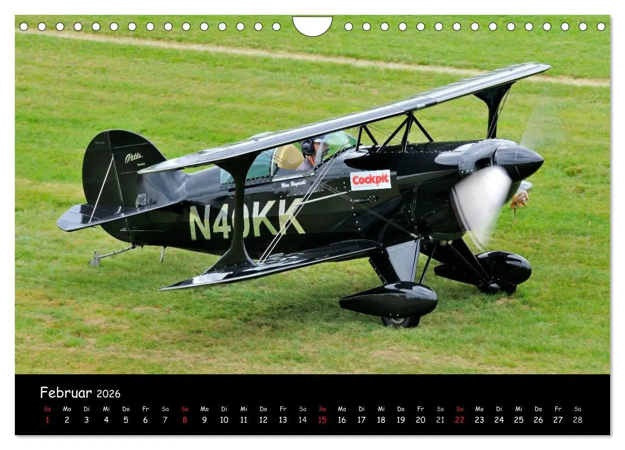 Bild: 9783516181142 | Doppeldecker - Veteranen der Lüfte (Wandkalender 2026 DIN A4 quer),...
